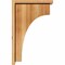 Ekena Millwork Huntington Rough Sawn Corbel w/Backplate, Western Red Cedar, 6"W x 14"D x 22"H COR06X14X22HUN01RWR - alternate 2